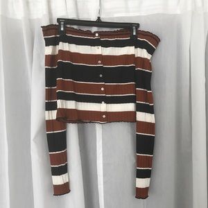 NWOT Me to We off the shoulder top